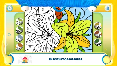 Color by Numbers - Flowers应用截图