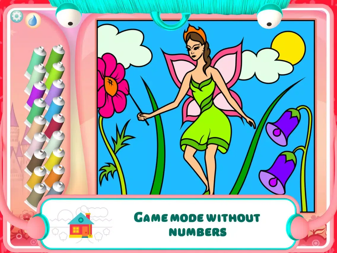 Capturas de pantalla de Pretty Princess Coloring Book+ iPad 