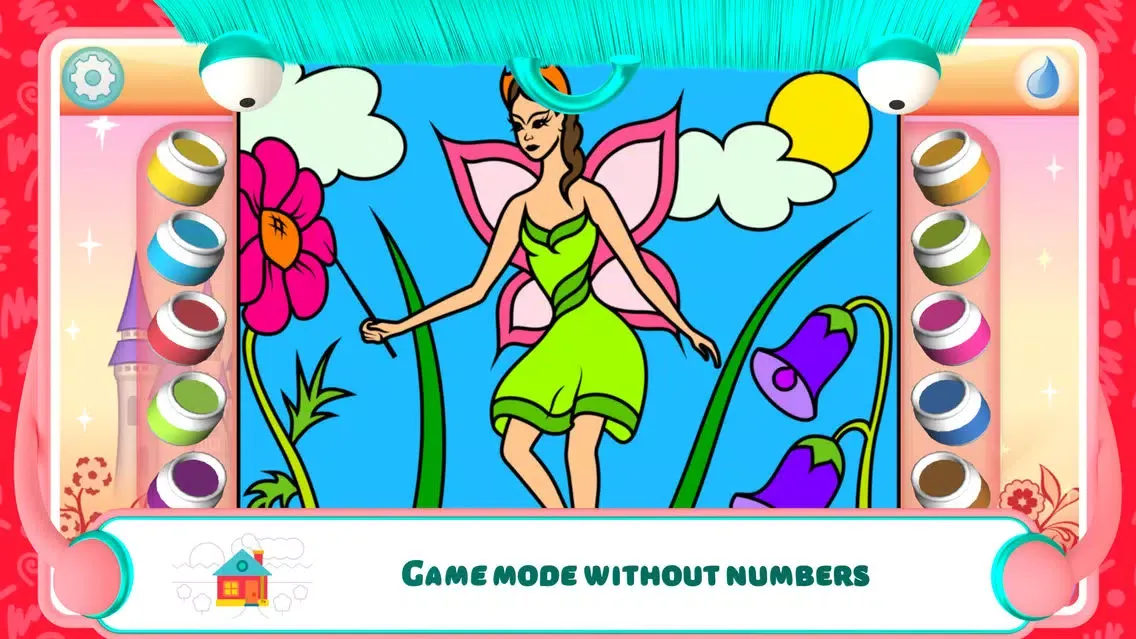 Capturas de pantalla de Pretty Princess Coloring Book+