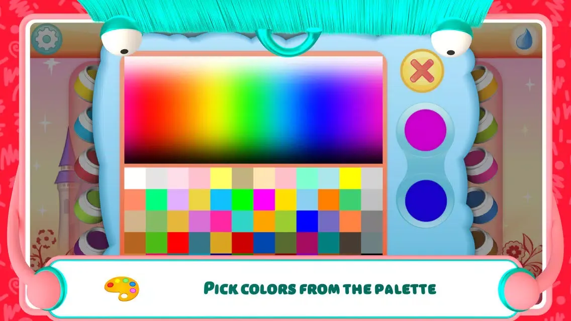 Capturas de pantalla de Pretty Princess Coloring Book+