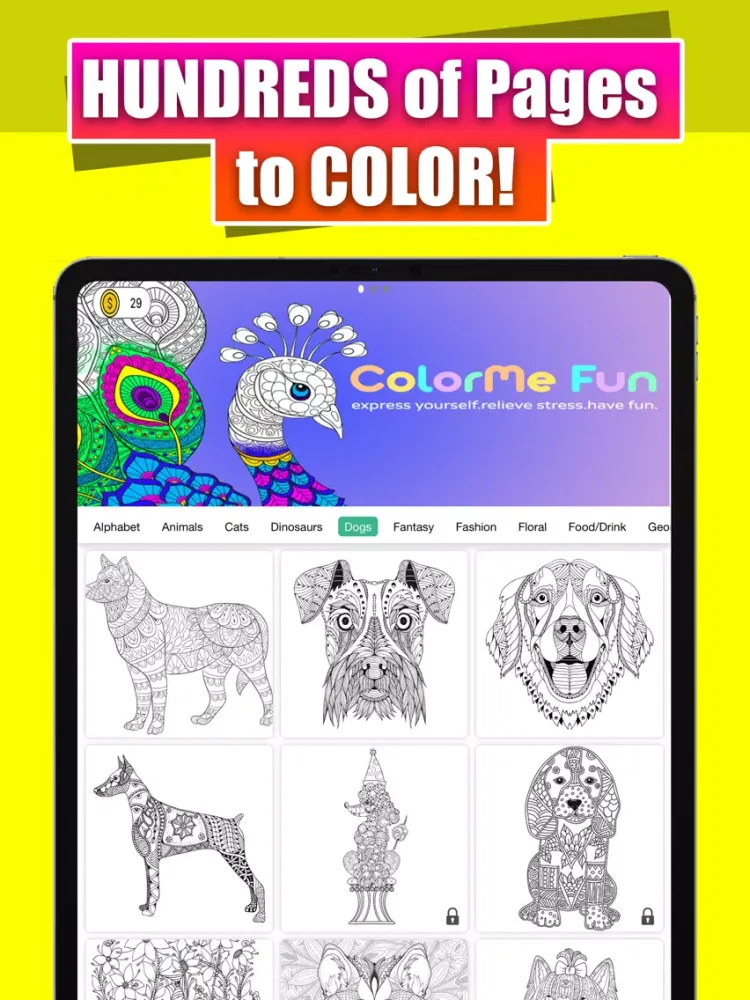 ColorMe Fun iPad  スクリーンショット