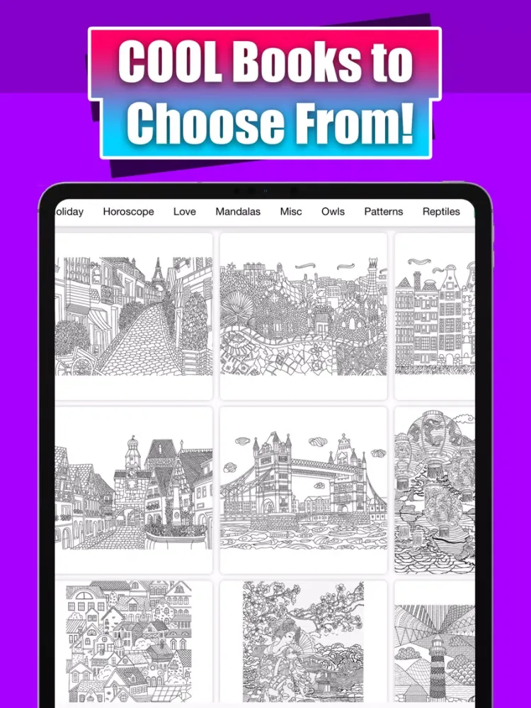 ColorMe Fun iPad  スクリーンショット