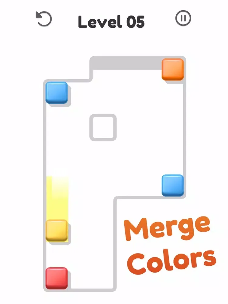 Color Merge - Swipe! iPad  স্ক্রিনশট