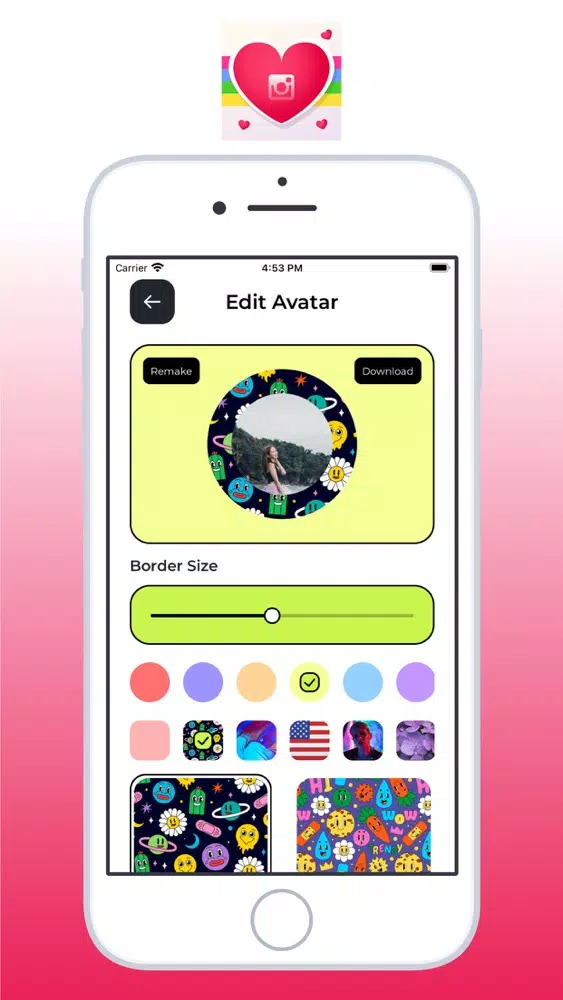 Capturas de tela do IG Boost for Avatar Likes