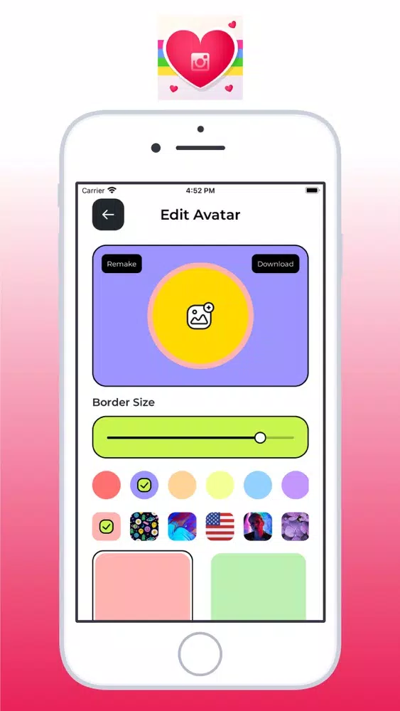 Capturas de tela do IG Boost for Avatar Likes