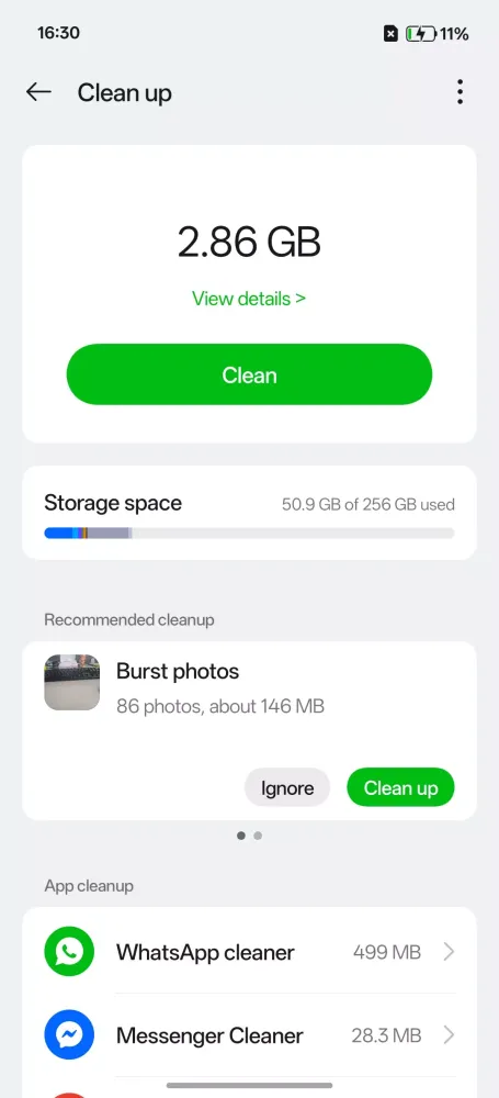 ภาพหน้าจอของ Phone Manager