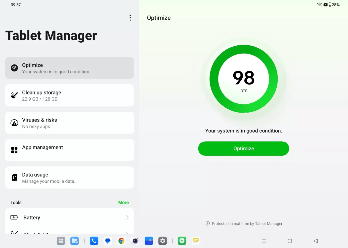 ภาพหน้าจอของ Phone Manager
