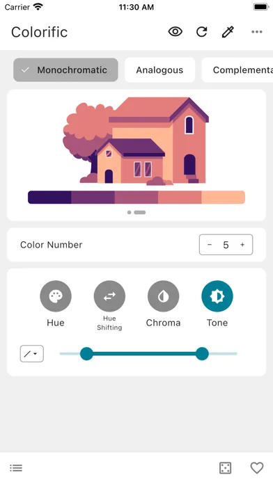 Colorific: Color Palette Screenshots