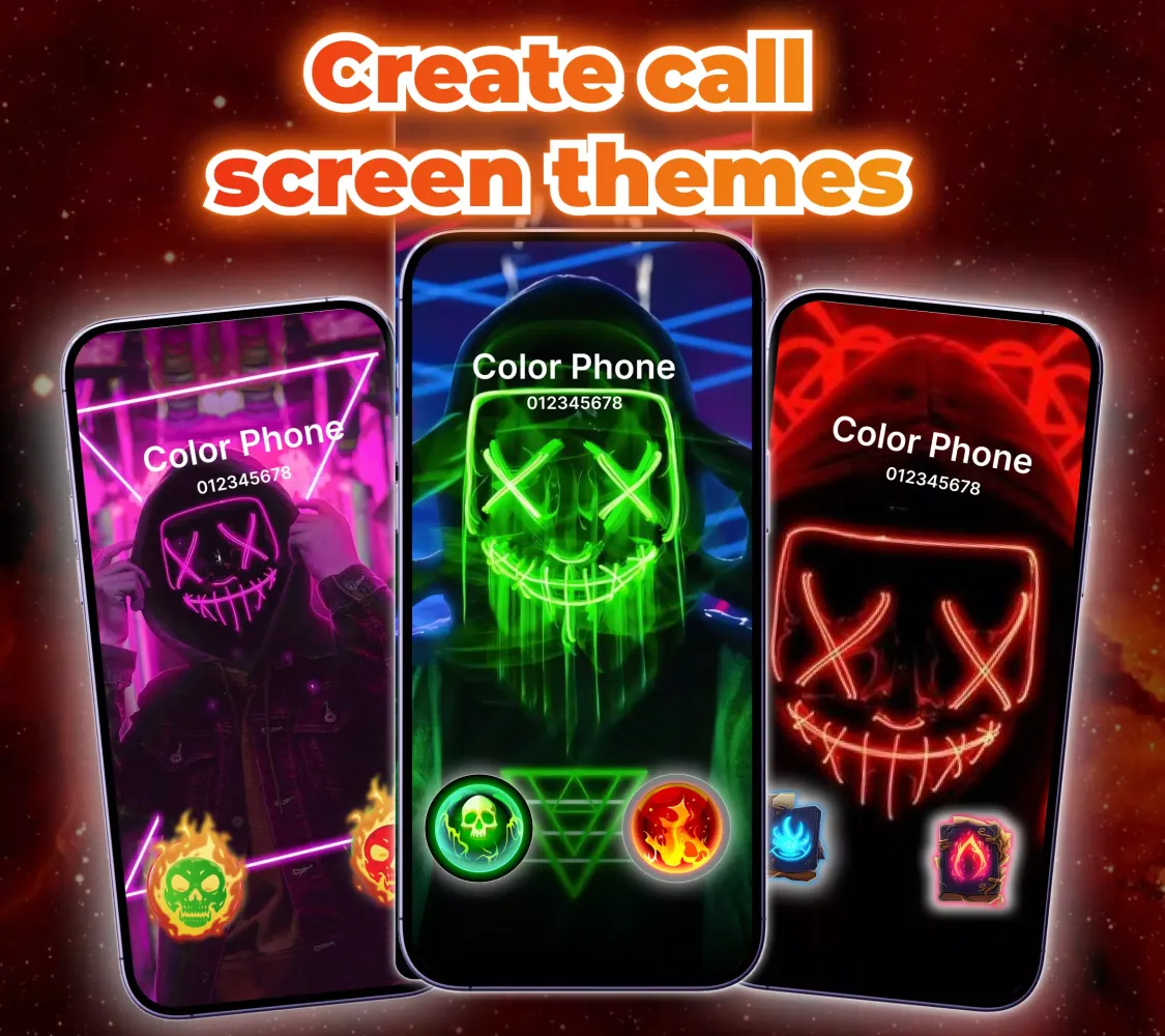 Color Phone: Call Screen Theme应用截图