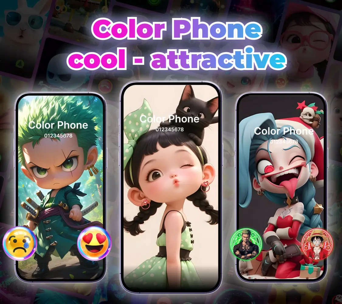 Color Phone: Call Screen Theme应用截图