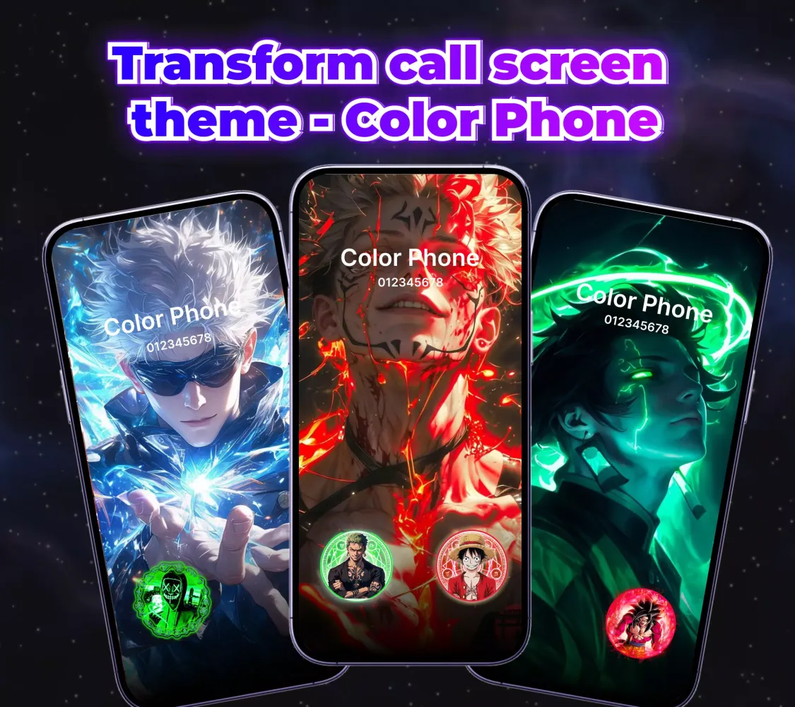 Color Phone: Call Screen Theme应用截图
