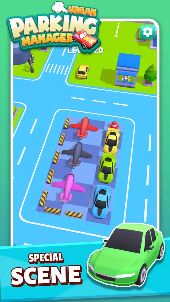Tangkapan layar Urban Parking Manager
