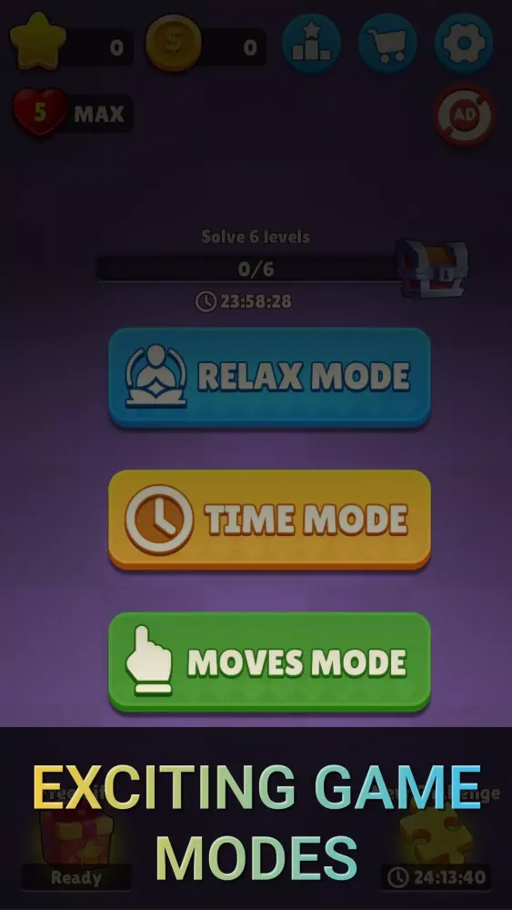 Tangkapan layar Color Puzzle Game - Hue Match