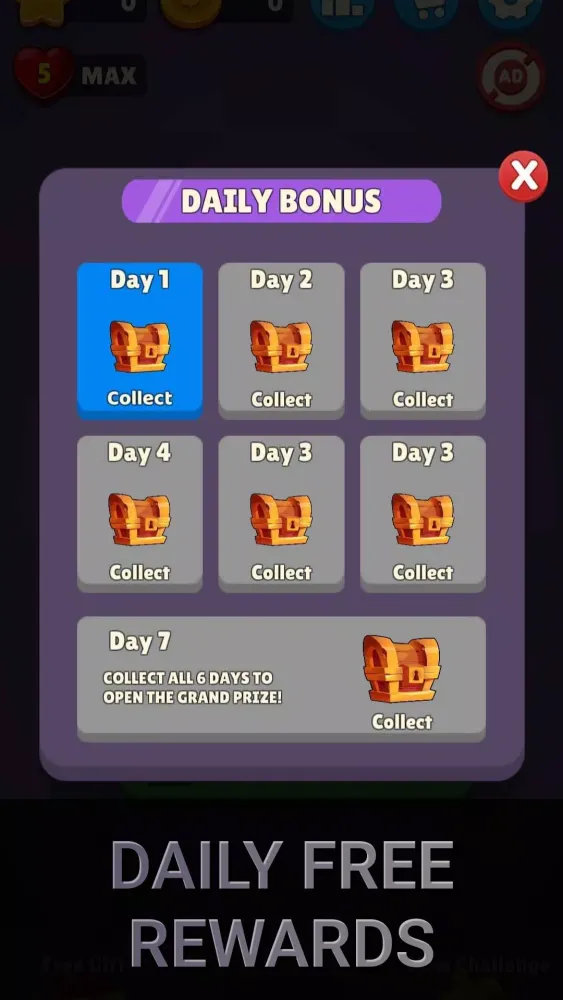 Tangkapan layar Color Puzzle Game - Hue Match