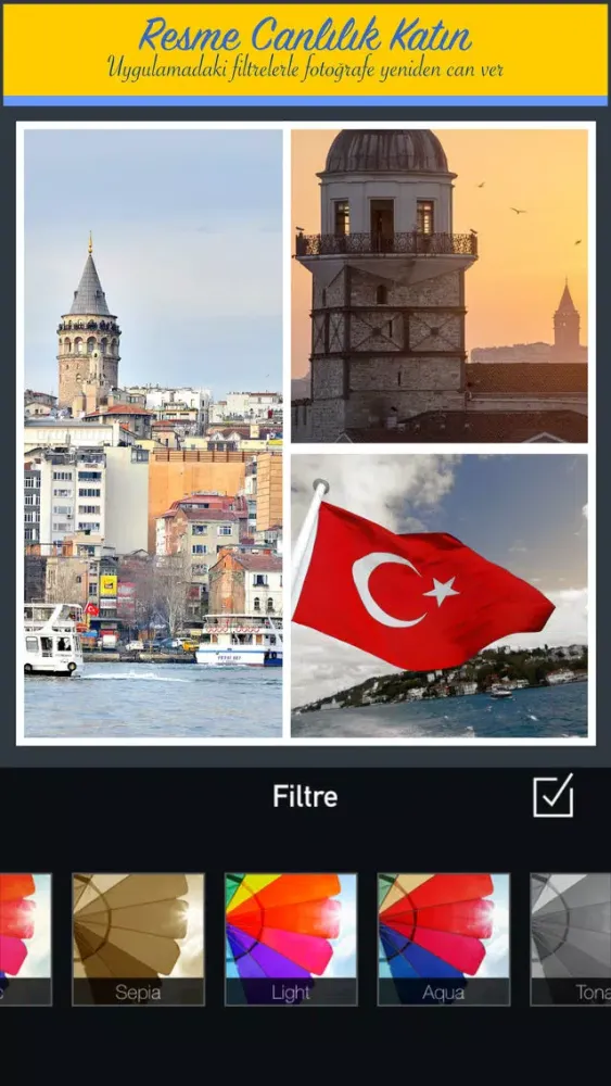 Zrzuty ekranu Resim Birleştirme