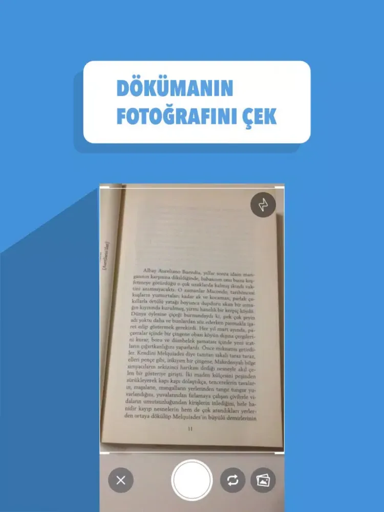 صور Tarayıcı - Döküman, Kitap, Belge, Fatura, Evrak & PDF iPad 