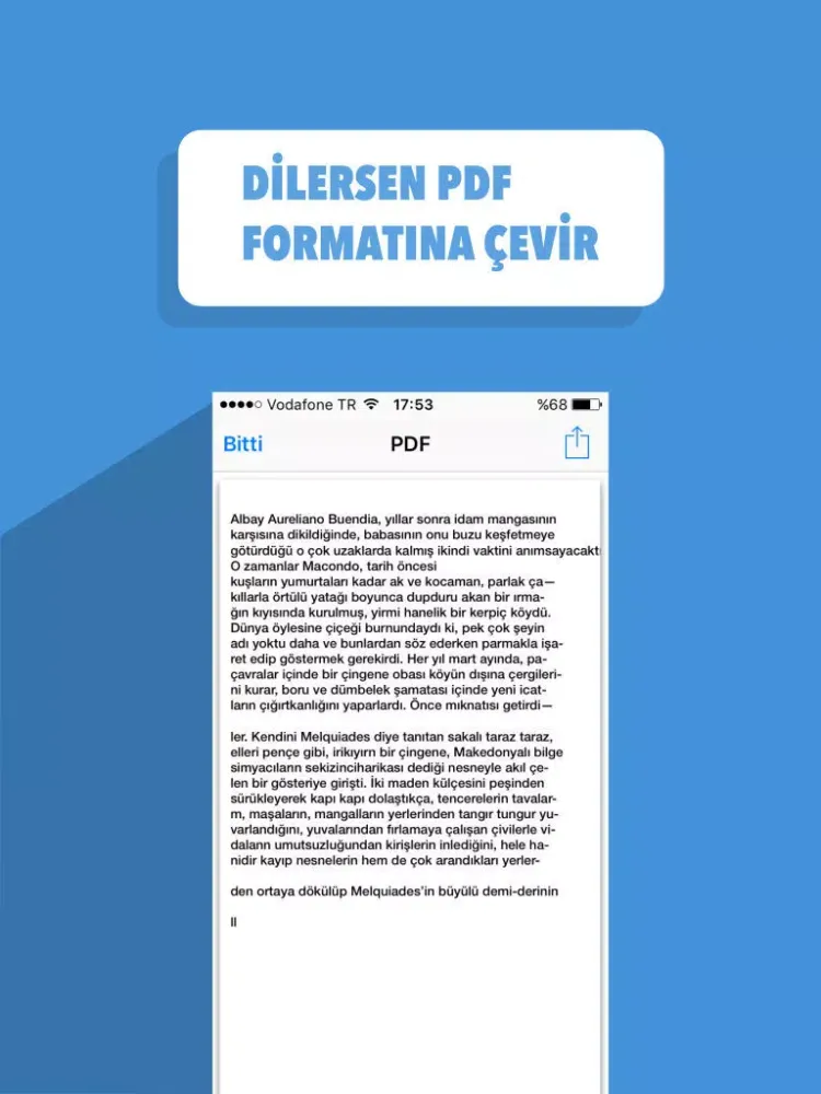 صور Tarayıcı - Döküman, Kitap, Belge, Fatura, Evrak & PDF iPad 