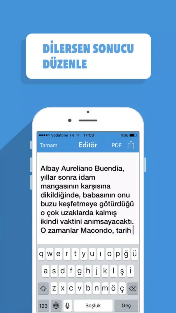 صور Tarayıcı - Döküman, Kitap, Belge, Fatura, Evrak & PDF