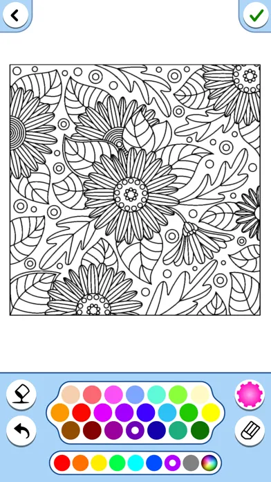 ภาพหน้าจอของ Coloring Book for relaxation