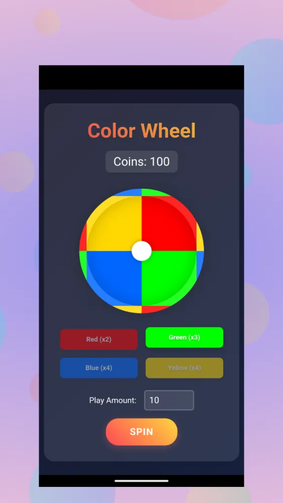 Captures d'écran de Color Wheel