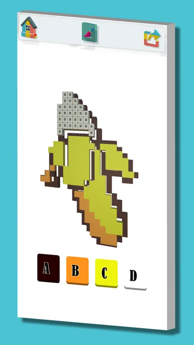 تصاویر Color with number pixel art 3D