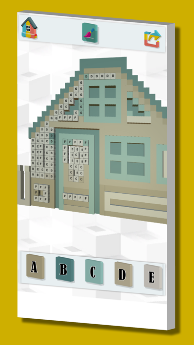 Color with number pixel art 3D应用截图
