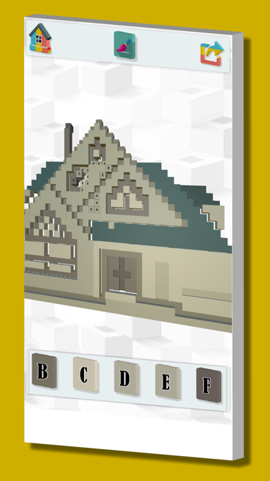 Color with number pixel art 3D应用截图