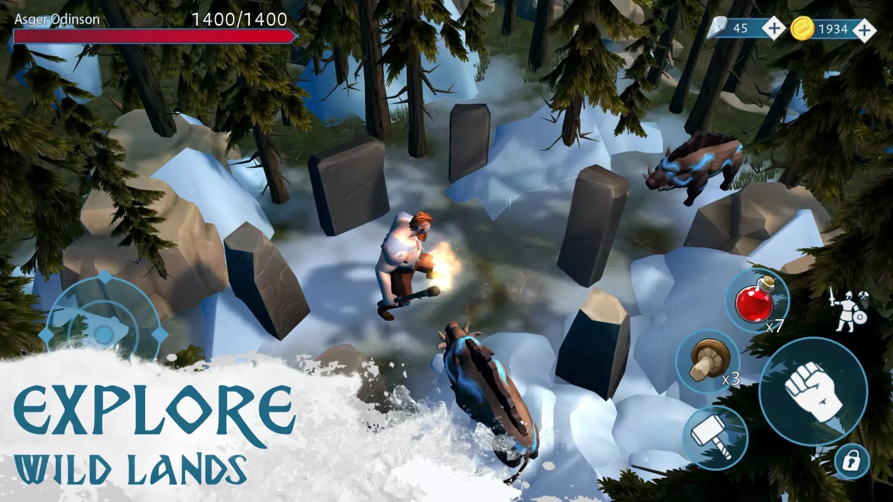 Tangkapan layar Vinland Tales・ Viking Survival