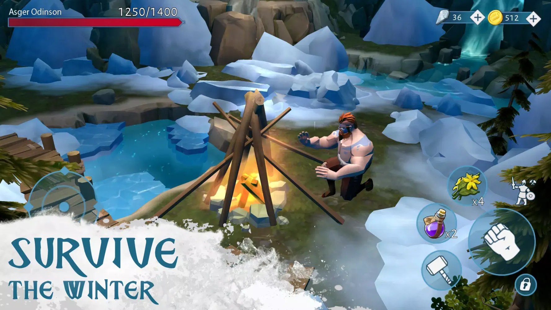 Tangkapan layar Vinland Tales・ Viking Survival
