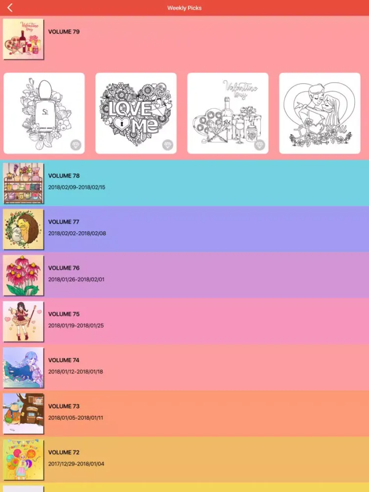 Colour - Coloring Book iPad  سکرین شاٹس
