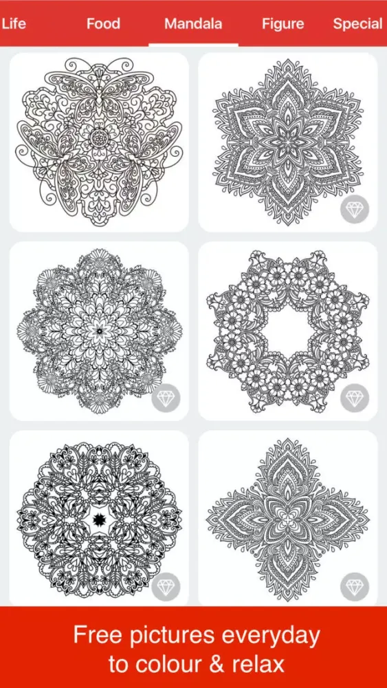 Colour - Coloring Book سکرین شاٹس