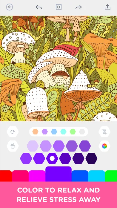 Coloration Adult Coloring Book Screenshots