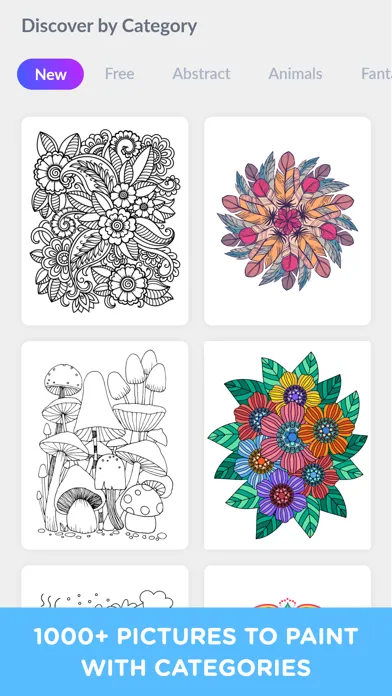 Coloration Adult Coloring Book Screenshots