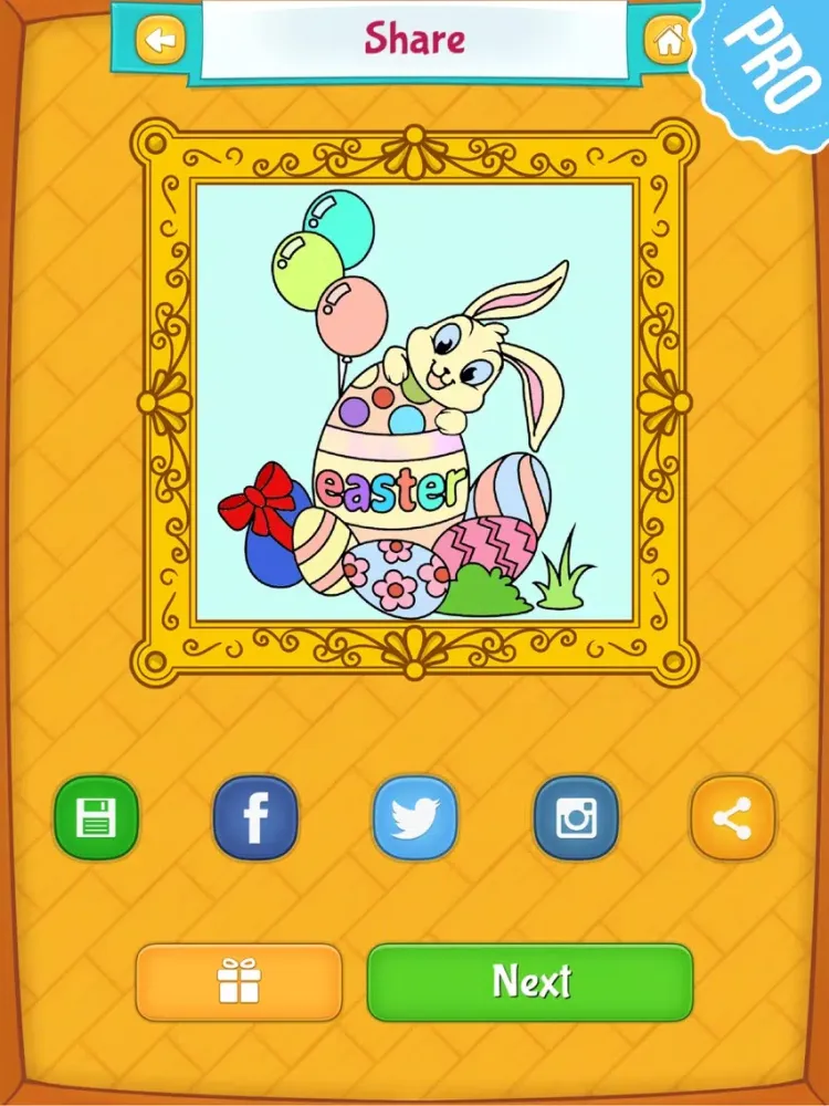 Easter Coloring Pages - Coloring Games for Boys and Girls PRO iPad  स्क्रीनशॉट