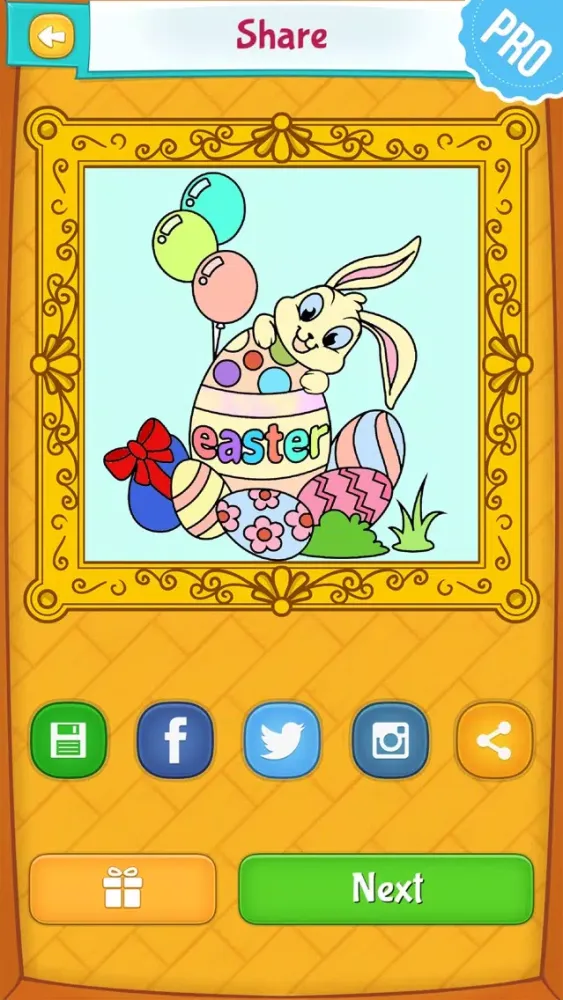 Easter Coloring Pages - Coloring Games for Boys and Girls PRO स्क्रीनशॉट