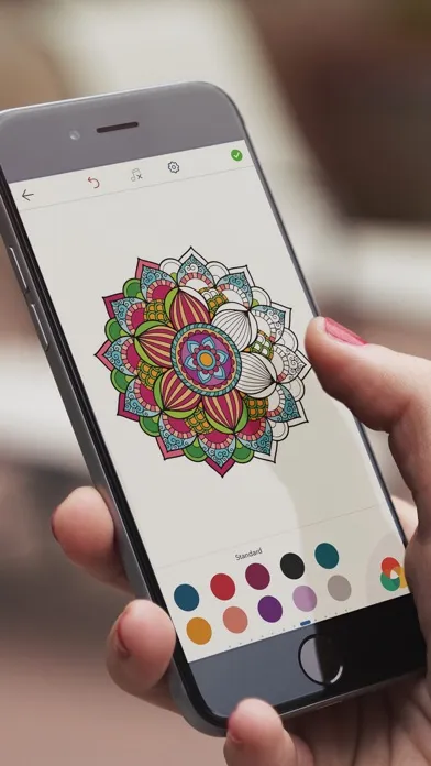 Capturas de tela do Cool Mandala Coloring Pages