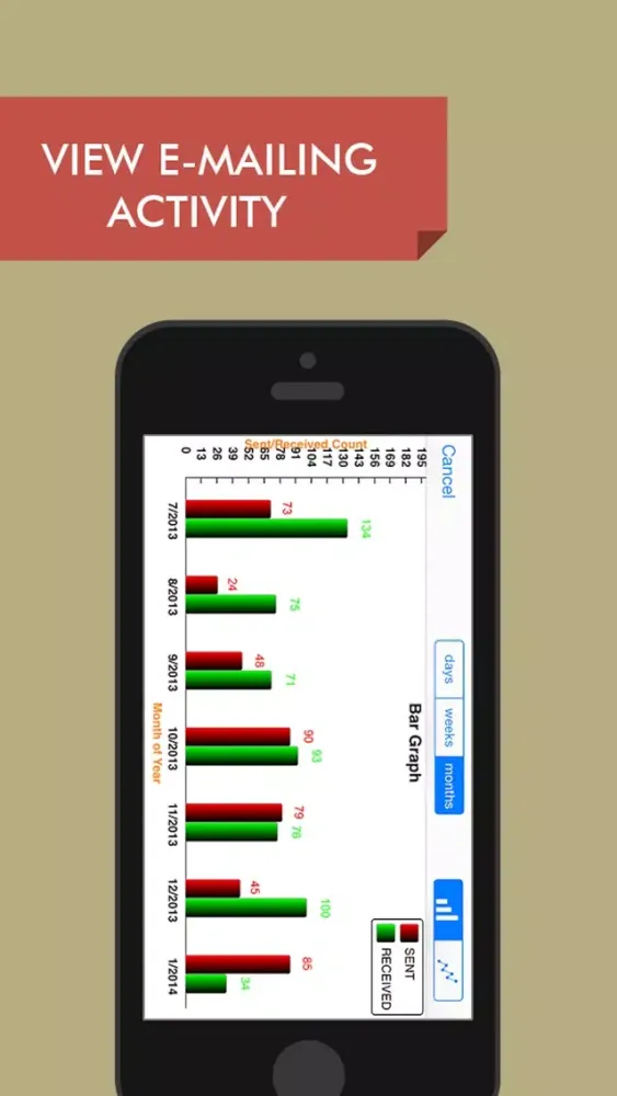 MailContacts : Extract emails from gmail & yahoo 스크린샷