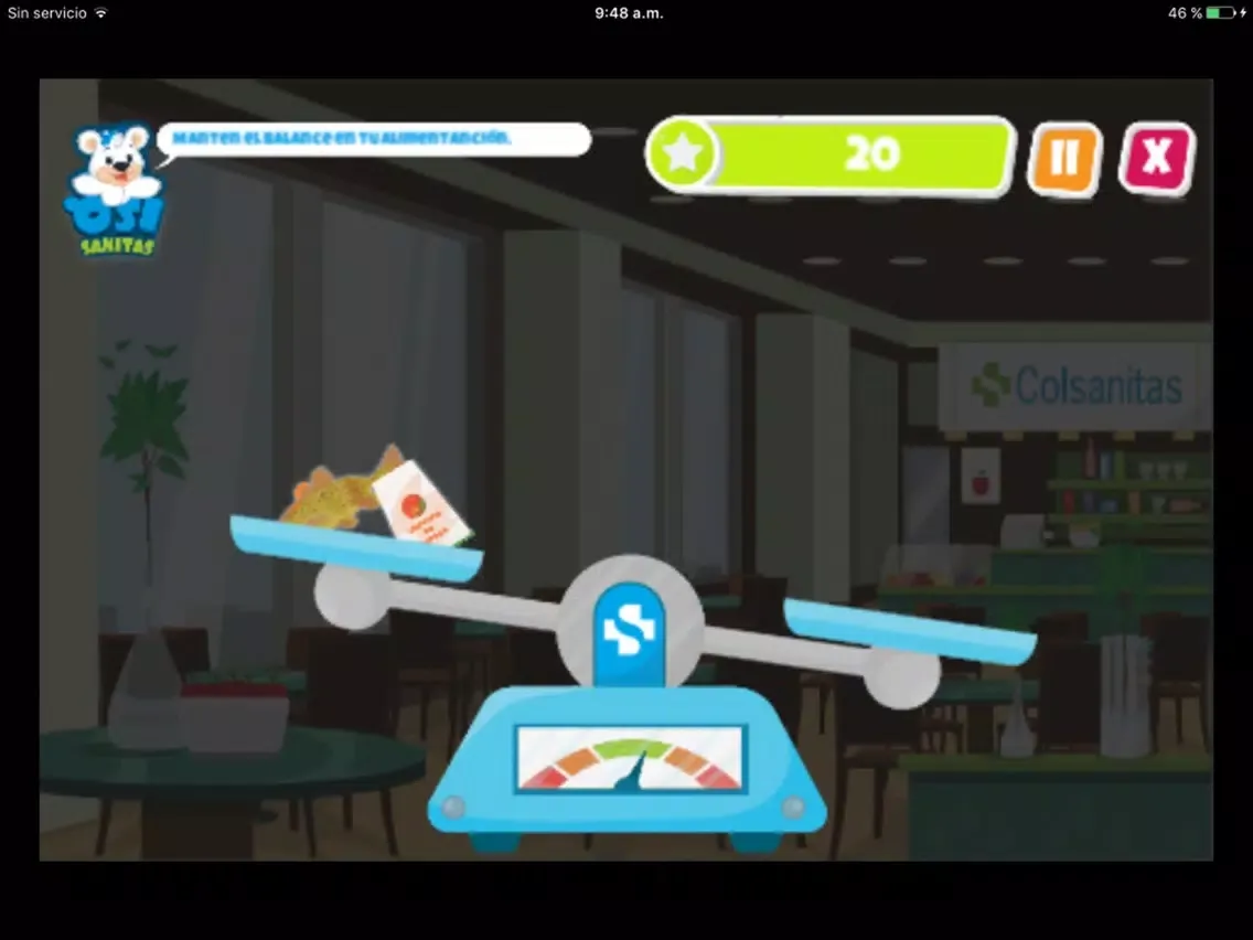 Aprende a comer balanceado iPad 应用截图
