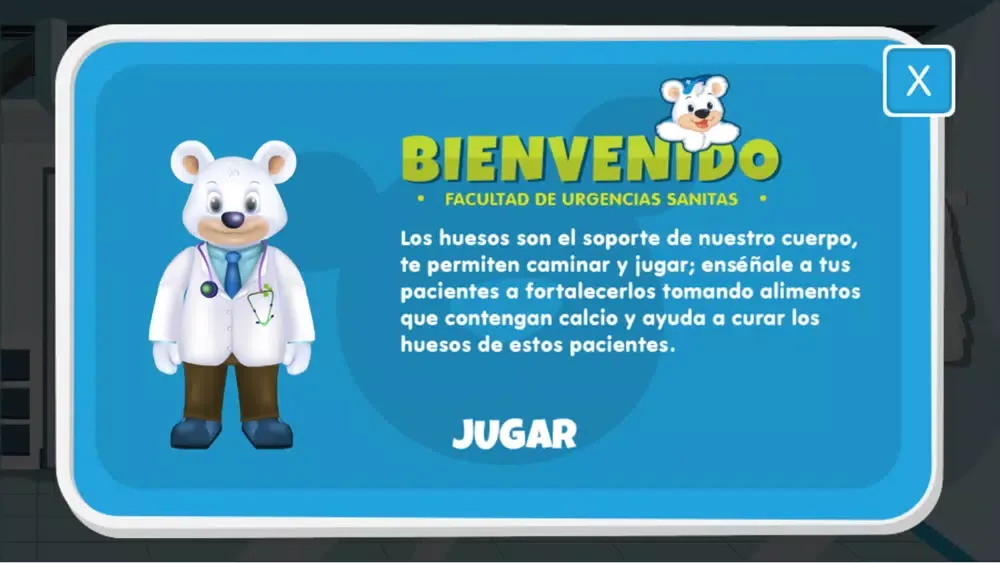 Ảnh chụp màn hình của Aprende de huesos