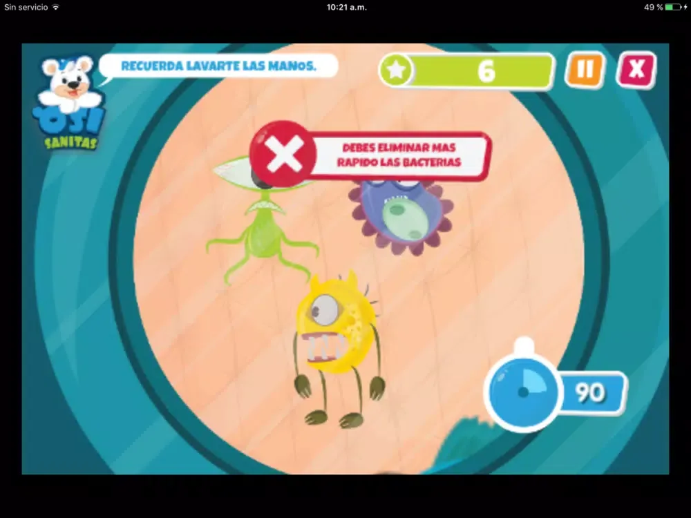 Screenshot di Aprende de bacterias iPad 