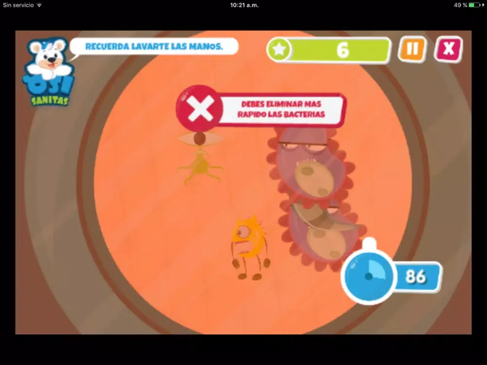 Screenshot di Aprende de bacterias iPad 