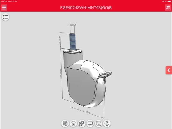 Caster CAD 3D iPad 应用截图