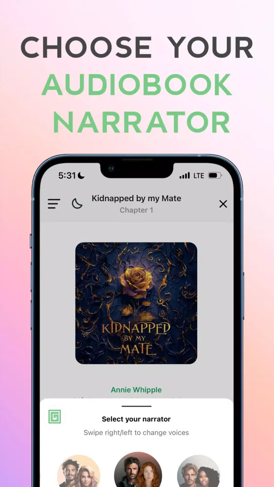 Скриншоты GALATEA: Novels & Audiobooks