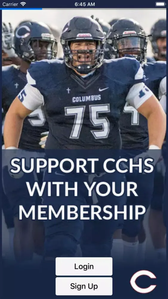 Tangkapan skrin CCHS Booster Strong