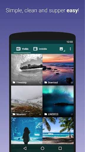 Tangkapan layar Hide Something: photos, videos