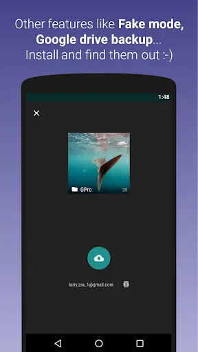 Tangkapan layar Hide Something: photos, videos