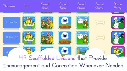 Capturas de pantalla de Phoneme Farm: Kids Reading App