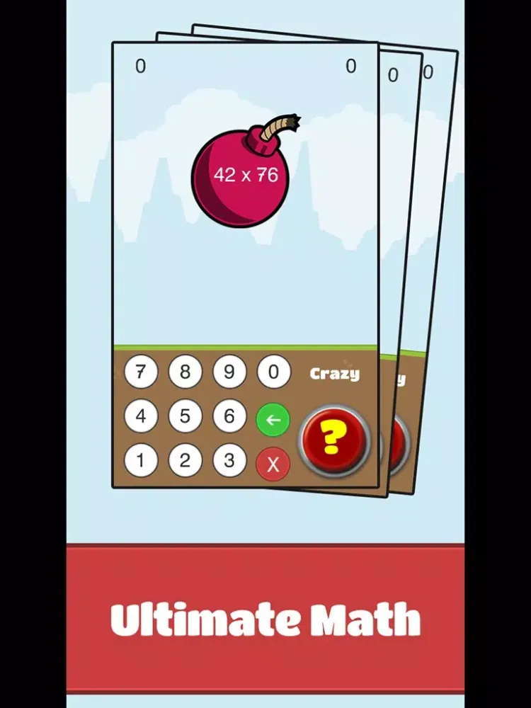 Tangkapan skrin Adults Math Workout iPad 