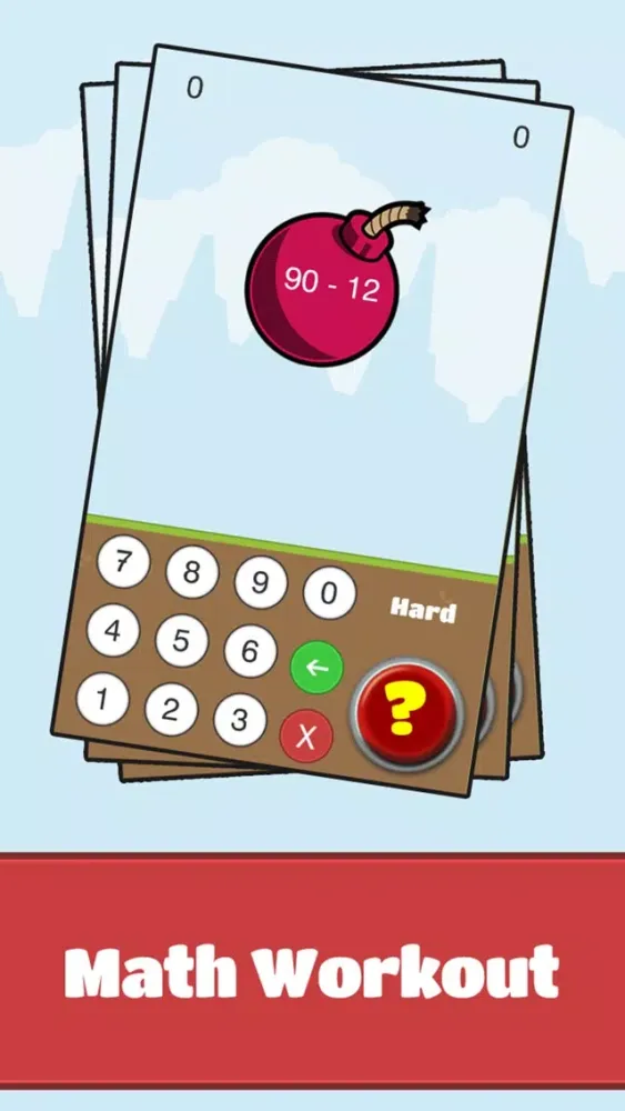 Tangkapan skrin Adults Math Workout