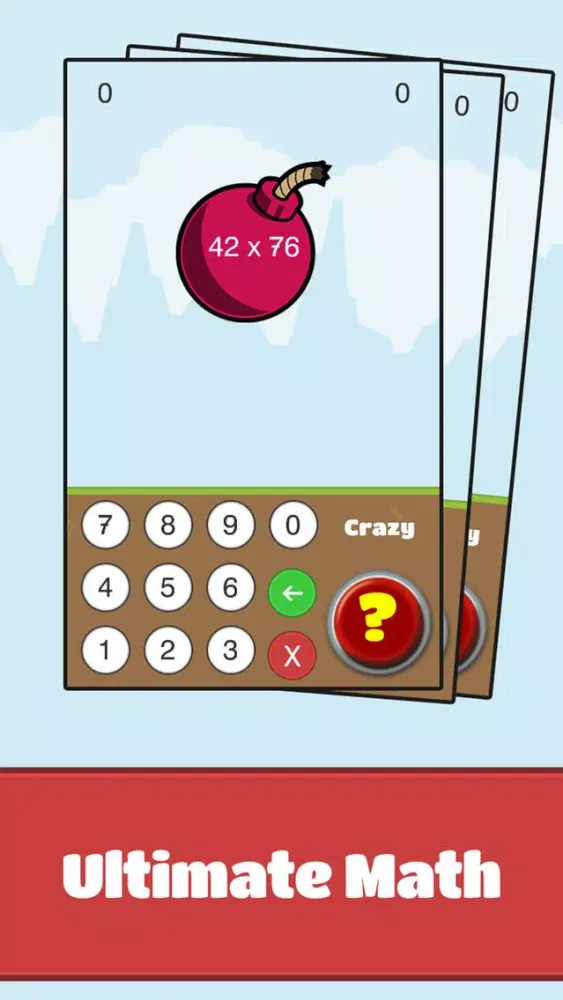 Tangkapan skrin Adults Math Workout